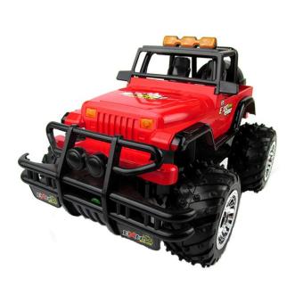 Jeep Remote Control RC Jeep Offroad King - Merah