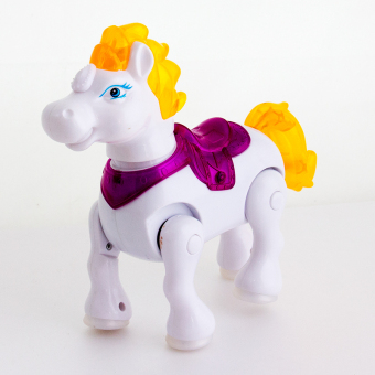 AA Toys Cartoon Musical Horses HD988 BO - Mainan Kuda Pony BO