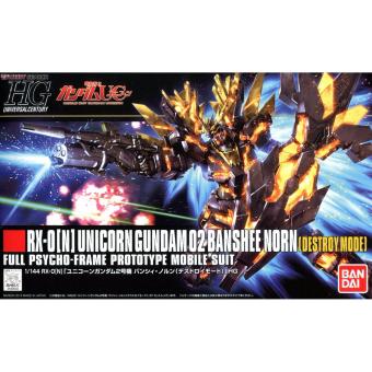 Bandai 1/144 HGUC RX-0[N] Unicorn Gundam 02 Banshee Norn Destroy Mode