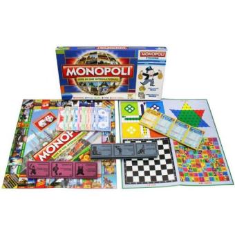 Lumi Toys Monopoly 5 in 1 International - Mainan Monopoli