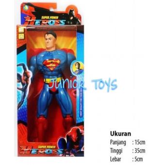 Mainan Robot Super Power Hero Superman Dus