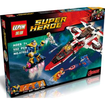 Lepin Bricks 07022 Super Hero Avengers Aircraft