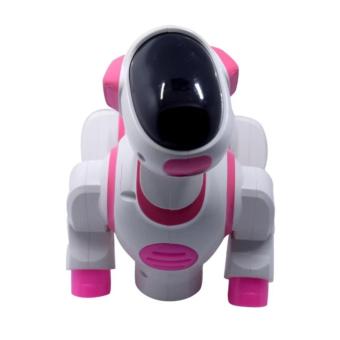 MOMO Toys Dancing Dog BO Pink 8200 - Mainan Dancing Dog Robot