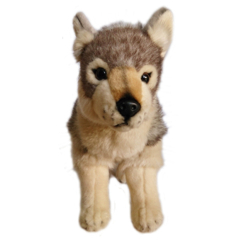 Toylogy Boneka Hewan Anjing Husky-Siberian Husky Dog Doll-13\"