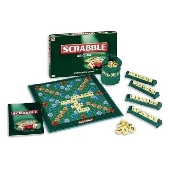 Toylogy Papan Permainan Hijau - Scrabble Original Board Game (Hijau)