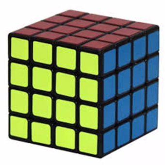 Eigia Rubik Brain Cube 4x4 Full Color Base Hitam Mainan Edukasi Anak Usia 3 Tahun Ke Atas Dewasa Toy Speed Puzzle Rubiks Kubus SNI Asah Otak Latih Kesabaran Ketekunan Kecepatan Tangan Toys Edukatif Aman Mudah Cepat Diputar - Multicolor