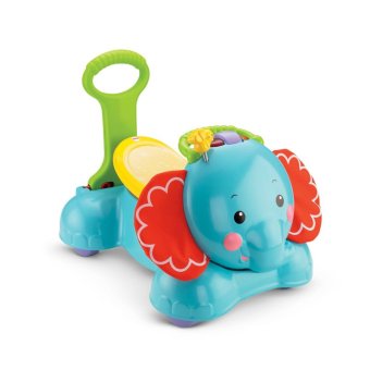 Fisher Price 3-IN-1 Bounce, Stride & Ride Elephant - BFH56