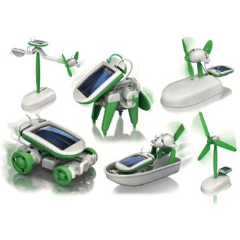 Robot Solar 6 in 1 / Edukasi Merakit Robot / Kits Robot Solar / Robot Kits / Solar Kits / Mainan Edukasi Robot