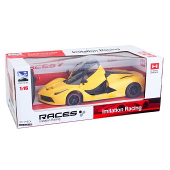 MOMO Toys Mobil RC Imitation Racing Car 616-20A Kuning - Mainan Mobil Remote Control