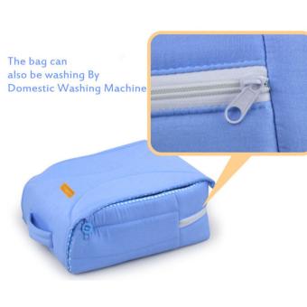ilovebaby Newborns Baby Crib Sleeper Portable Folding Bed Cot for 0-6 Months - blue - intl