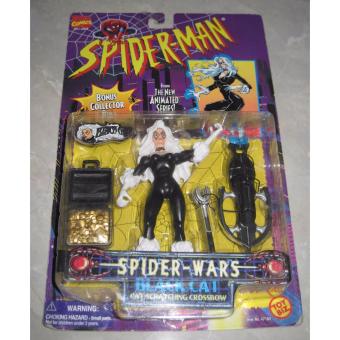 Action Figure Black Cat Spider Man Spider Wars Toybiz Original