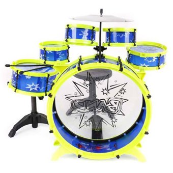 TSH Mainan Edukasi Big Band Drum Set Komplit
