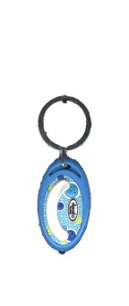 SF1 Torch Keyring Aksesoris Gantungan Kunci dan Tas - Blank Blue