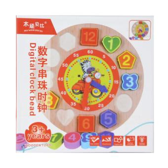 Kayla Org - Mainan Edukasi Digital Clock Bead