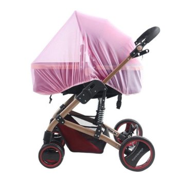 Kuhong Summer Safe Baby Carriage Insect Full Cover Mosquito Net Baby Stroller Bed - intl