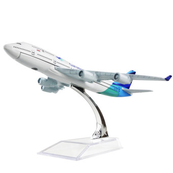 Garuda Indonesia Boeing 747 16cm Metal Airplane Models Child Birthday Gift Plane Models Home Decoration