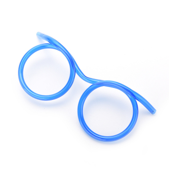 Amango Unique Straw Fun Glasses Flexible Soft