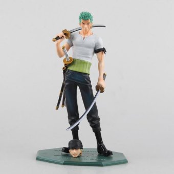 Figure toys One Piece Japanese Anime ZORO 10th anniversary ver. action figure toy - intl