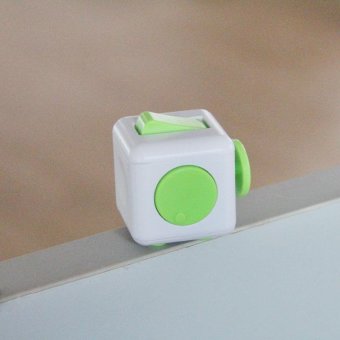 2017 US Fidget Cube Decompression Cube Anti-irritability Anxiety Decompression Dice Vent Artifact Box Toy - intl