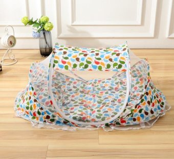 Fengsheng Baby travel cot Portable Baby Crib Mosquito Net Portable Baby Cots for 0-18 Month Baby - intl