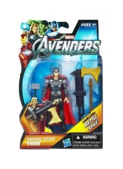 Marvel Avengers Movie 10cm Action Figure Sword Spike Thor - intl