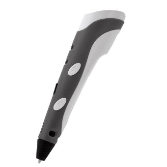 3D Stereoscopic Printing Pen for 3D Drawing - White/Black