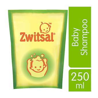 Zwitsal Baby Shampoo Natural Avks Refill - Pouch - 250mL