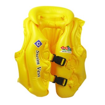 TMO Rompi Pelampung Renang Swim Vest - C - Kuning