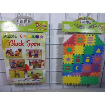 Mainan EDUKASI Anak Cerdas Puzzle Spon
