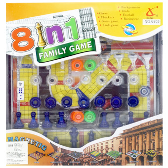 TSH Mainan Edukasi Keluarga 8 in 1 Family Game Magnet - Multi Colour