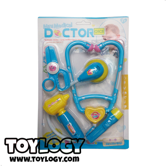 Toylogy Mainan Alat Medis Kedokteran - Mini Medical Doctor Set B/Blue (Multicolor)