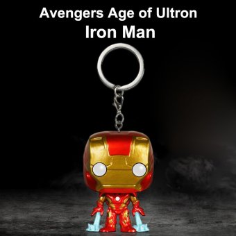 FUNKO Avengers 2 Iron Man Action Figure Keychain - intl
