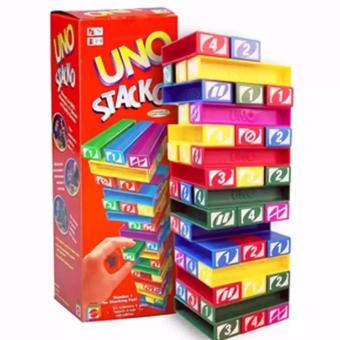Uno Stacko Family Game - Multi Colour