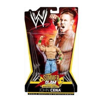WWE Mattel PPV 9 Summer Slam Heritage John Cena Wrestling Action Figure - intl