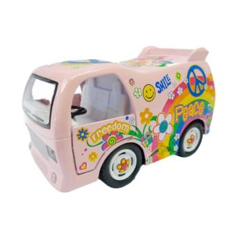 AA Toys Kinsfun Die Cast Dream Car KS4102W Pink - Mainan Die Cast Pull Backs