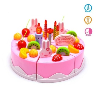 AA Toys Diy Fruit Cake Random 37 Pcs - Mainan Kue Potong