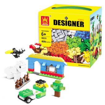 TSH Mainan Edukasi DIY Creative Brick Educational Kid WANGE Designer 58231 Classic Blocks