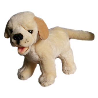 Toylogy Boneka Hewan Anjing Labrador Labrador Dog Doll - 12 inch