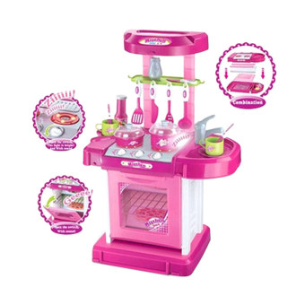 Mainananakbaby - Kitchen Set Koper Besar Pink