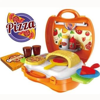 AA Toys Dream The Suitcase Pizza Playset 8313 - Mainan Pizza Set Koper