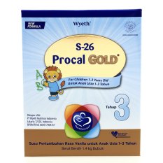 S26 Procal Gold Susu Pertumbuhan - 1400gr