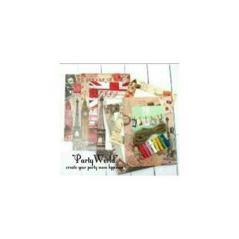 Home · Aukey 10 X Kertas Menggantung Bingkai Foto Galeri Album Dibetulkan Dengan Garis Tali Penjepit Dekorasi Rumah; Page - 3. Wooden Clip Frame Motif Paris ...
