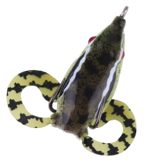 40/55mm Soft Topwater Fishing Ray Frog Lures Bass Baits Crankbaits Tackles Hooks (Intl)