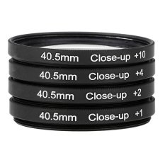 40.5mm Macro Close-Up Filter Set +1 +2 +4 +10 with Pouch for Nikon Canon Sony DSLRs Camera (Intl)