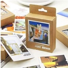 40 Pcs Mini Vintage Scenery View Card Postcard Set Room Desk Decoration - Intl
