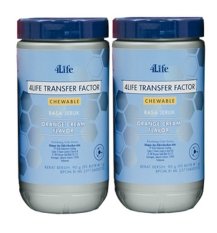 4Life Transfer Factor Chewable Rasa Jeruk isi 2 Botol @90 tablet kunyah