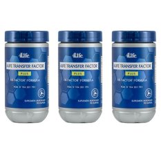 4life - Transfer Factor TF Plus Tri Factor Formula - Reseller Package - 3 Bottles