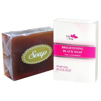 fair n pink whitening black soap sabun batang hitam fair n pink whitening black soap sabun batang hitam
