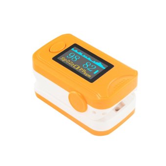 Orange RPO-8B5 Color OLED Fingertip Pulse Oximeter with Audio Alarm & Pulse Sound – Pulse Rate and Spo2 Monitor CE FDA