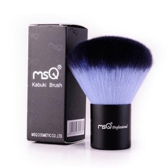 Mini nude makeup msq Brushes Professional Sythetic blend(Blue)